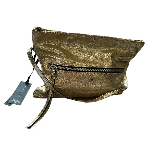 Last 1 ⛔️ Gianni Chiarini Cherry Leather Foldover Clutch Bag - Picture 12 of 15